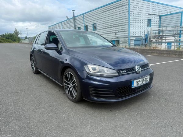 Volkswagen Golf Hatchback, Diesel, 2016, Blue