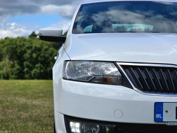 Skoda Rapid Saloon, Diesel, 2017, White