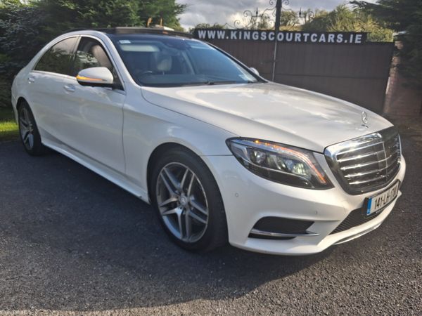 Mercedes-Benz S-Class Saloon, Diesel, 2014, White