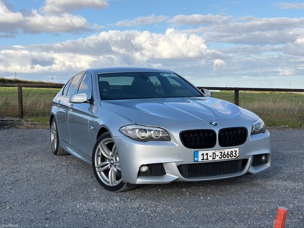 BMW 5-Series Saloon, Diesel, 2011, Silver