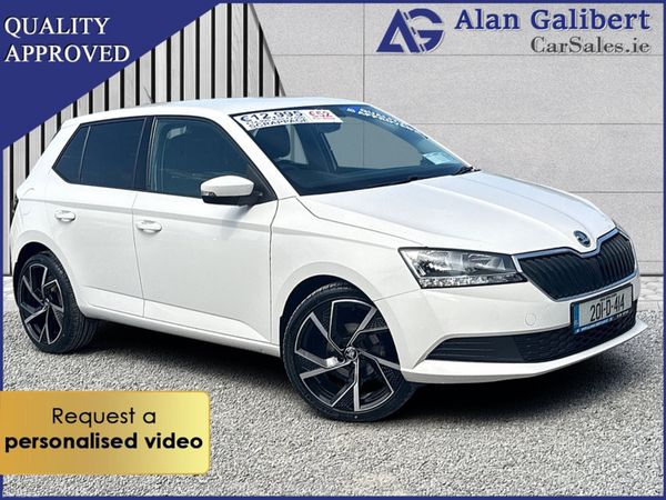 Skoda Fabia Hatchback, Petrol, 2020, White