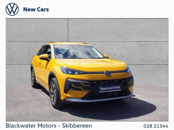 Volkswagen T-Roc SUV, Petrol, 2026, Yellow