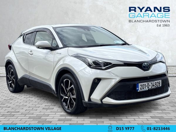 Toyota C-HR Hatchback, Petrol Hybrid, 2020, White