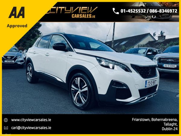 Peugeot 3008 MPV, Diesel, 2017, White