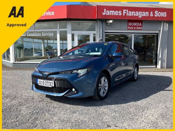 Toyota Corolla Estate, Petrol Hybrid, 2022, Blue