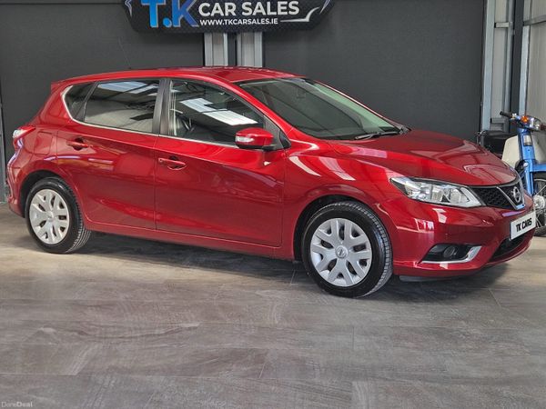 Nissan Pulsar Hatchback, Diesel, 2018, Red