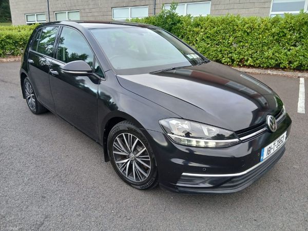 Volkswagen Golf Hatchback, Diesel, 2018, Black