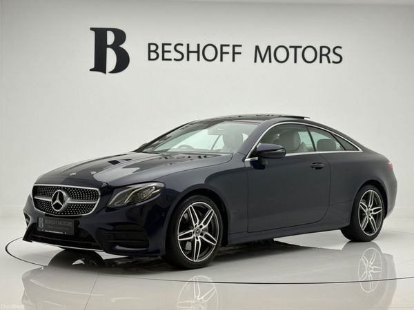 Mercedes-Benz E-Class Coupe, Petrol, 2019, Blue