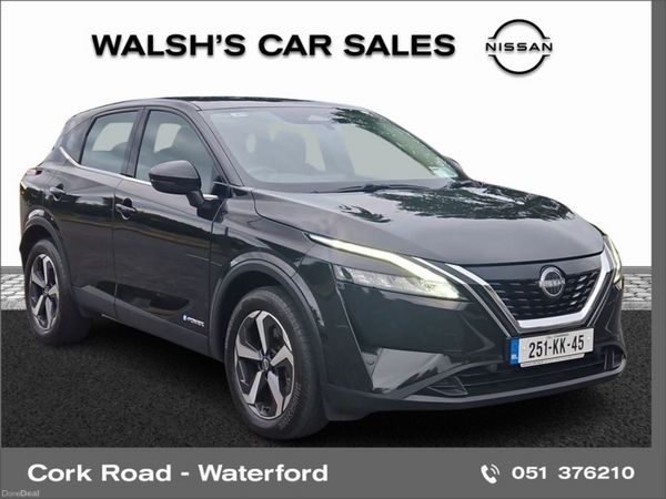 Nissan Qashqai SUV, Petrol, 2025, Black