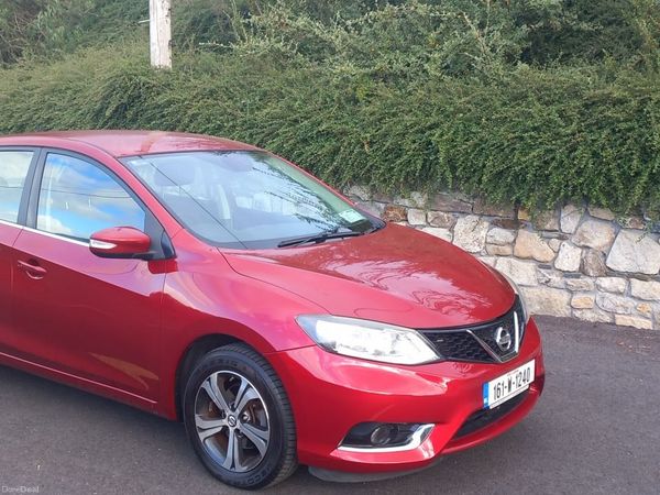 Nissan Pulsar Hatchback, Petrol, 2016, Red