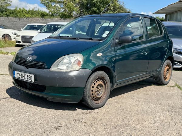 Toyota Yaris Hatchback, Petrol, 2002, Green