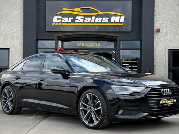 Audi A6 Saloon, Diesel Hybrid, 2021, Black