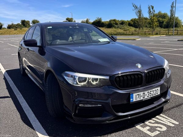 BMW 5-Series Saloon, Diesel, 2017, Black