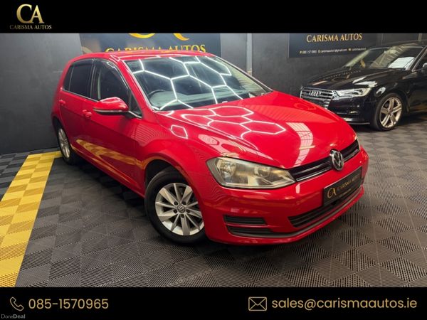 Volkswagen Golf Hatchback, Petrol, 2015, Red