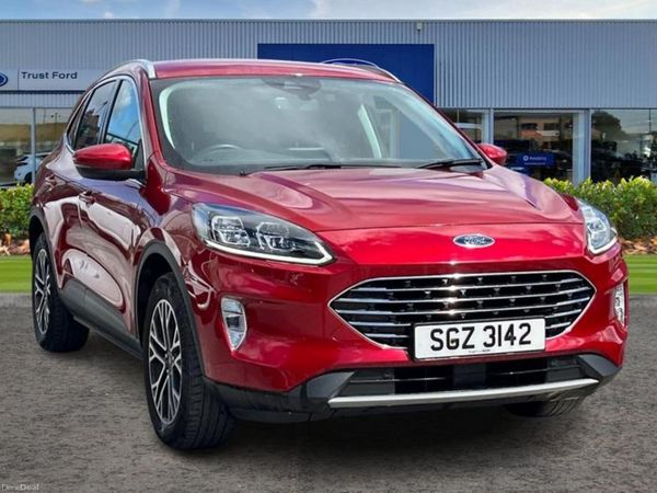 Ford Kuga Estate, Petrol, 2020, Red