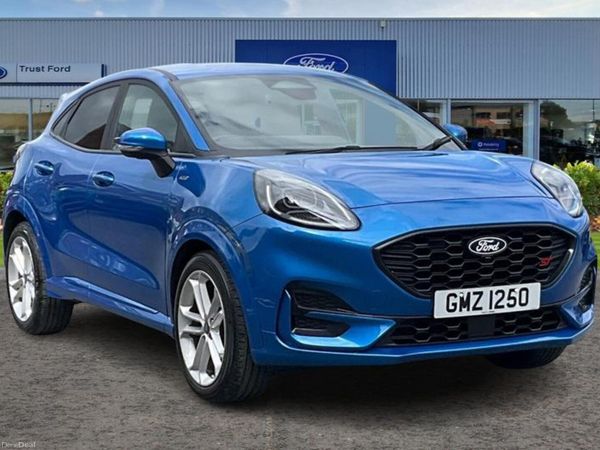 Ford Puma SUV, Petrol Hybrid, 2024, Blue
