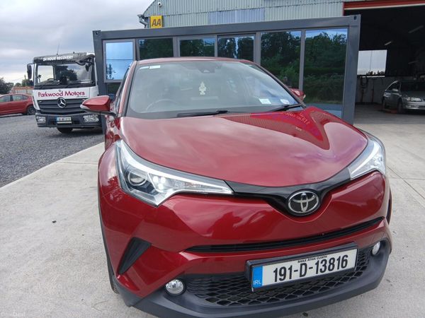 Toyota C-HR Hatchback, Petrol, 2019, Red