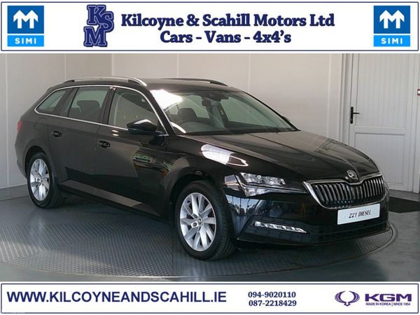 Skoda Superb Estate, Diesel, 2022, Black