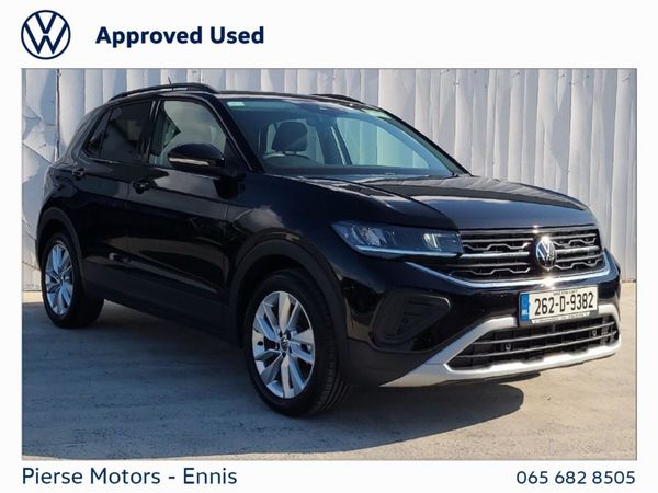 Volkswagen T-Cross Estate, Petrol, 2026, Black