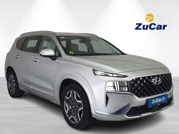 Hyundai Santa Fe SUV, Petrol Plug-in Hybrid, 2021, Grey