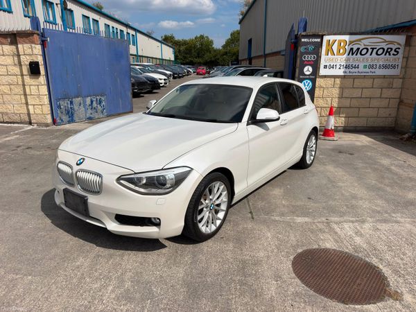 BMW 1-Series Hatchback, Petrol, 2014, White