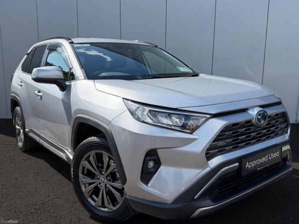 Toyota RAV4 SUV, Petrol Hybrid, 2023, Grey