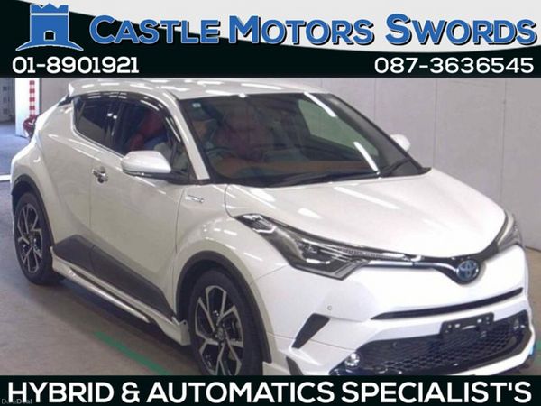 Toyota C-HR SUV, Petrol Hybrid, 2019, White