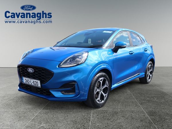 Ford Puma MPV, Petrol Hybrid, 2024, Blue