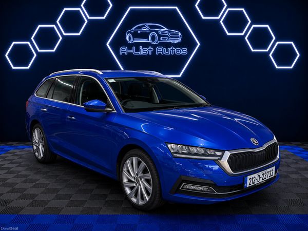 Skoda Octavia Estate, Diesel, 2021, Blue