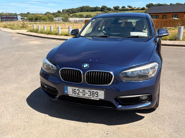 BMW 1-Series Hatchback, Diesel, 2016, Blue