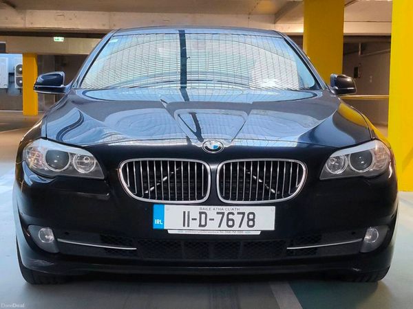 BMW 5-Series Saloon, Diesel, 2011, Black