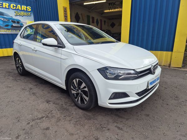 Volkswagen Polo Hatchback, Petrol, 2018, White