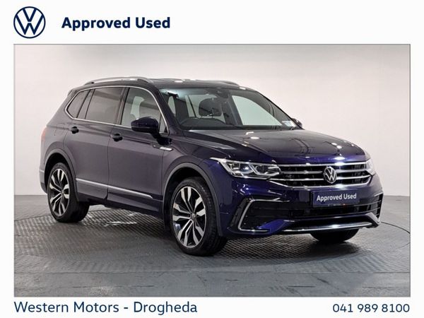 Volkswagen Tiguan Allspace SUV, Diesel, 2023, Blue