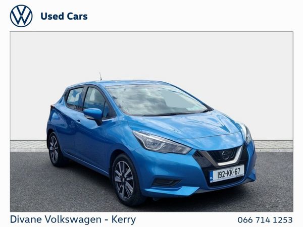 Nissan Micra Hatchback, Petrol, 2019, Blue