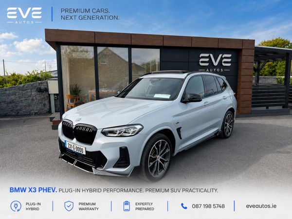 BMW X3 SUV, Petrol Plug-in Hybrid, 2023, Grey