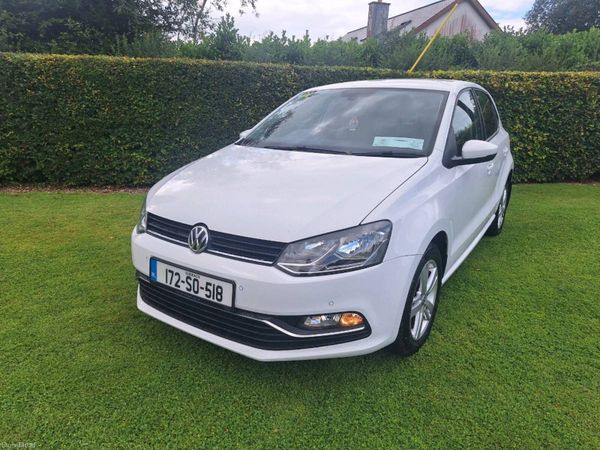 Volkswagen Polo Hatchback, Petrol, 2017, White