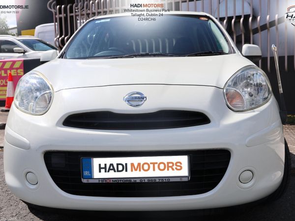 Nissan March Hatchback, Petrol, 2013, White