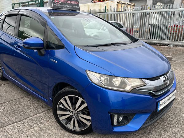 Honda Fit Hatchback, Petrol Hybrid, 2014, Blue