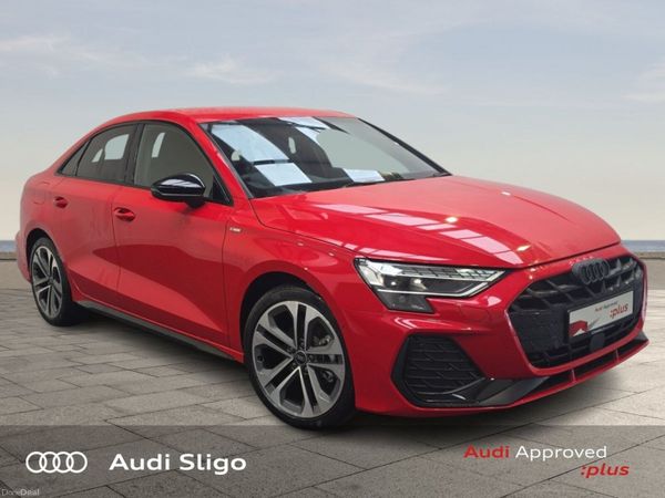 Audi A3 Saloon, Petrol, 2026, Red