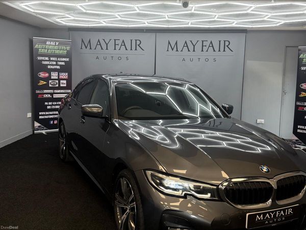 BMW 3-Series Saloon, Petrol Hybrid, 2020, Grey