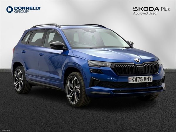 Skoda Karoq Estate, Petrol, 2026, Blue