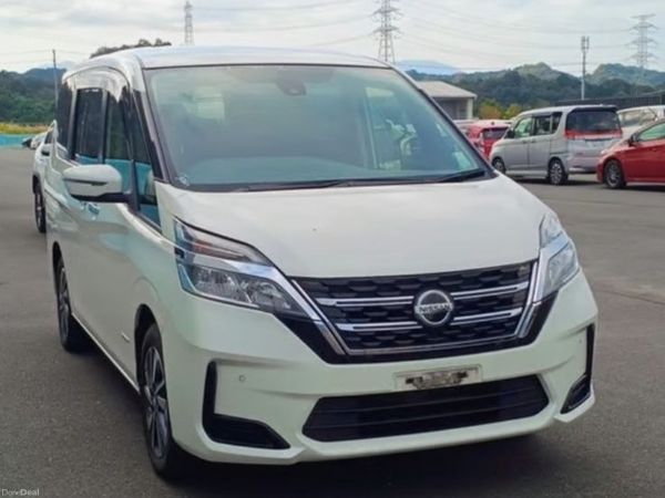 Nissan Serena MPV, Petrol Hybrid, 2020, White