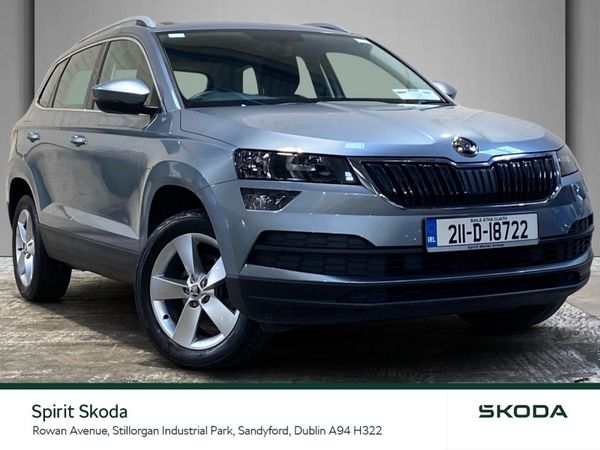 Skoda Karoq SUV, Petrol, 2021, Grey