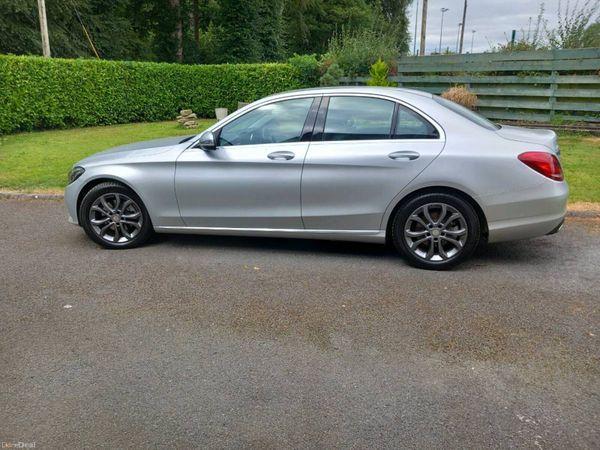 Mercedes-Benz C-Class Saloon, Diesel, 2015, Silver