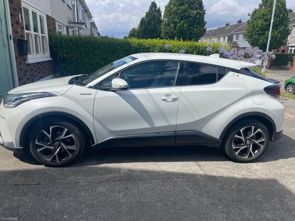 Toyota C-HR Hatchback, Petrol Hybrid, 2021, White