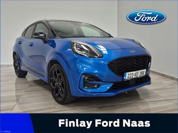Ford Puma MPV, Petrol Hybrid, 2022, Blue