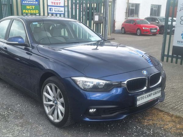 BMW 3-Series Saloon, Petrol Plug-in Hybrid, 2017, Blue