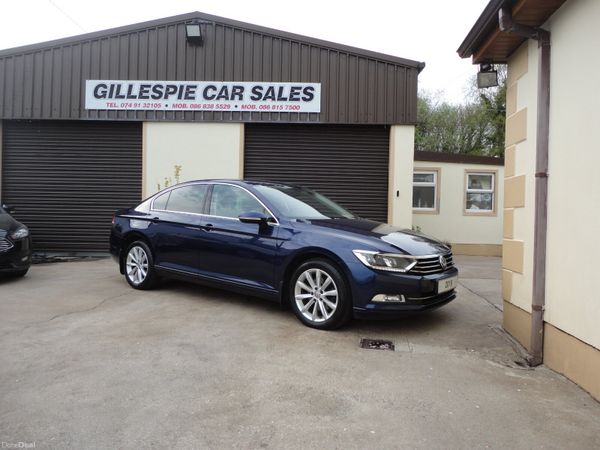 Volkswagen Passat Saloon, Diesel, 2019, Blue