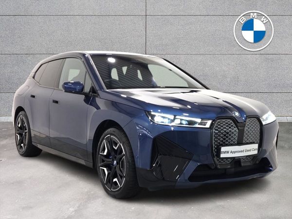 BMW iX SUV, Electric, 2023, Blue