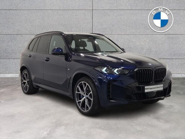BMW X5 SUV, Petrol Plug-in Hybrid, 2025, Blue